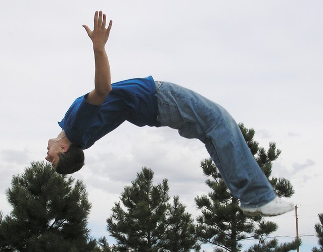 akrobatický skok